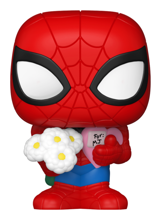 Bitty Pop! Easter Eggs - Spiderman Valentines - 24pc PDQ - Image