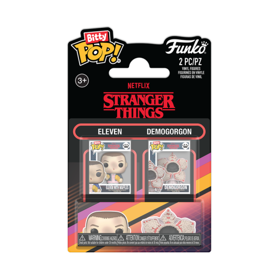 Bitty Pop! Stranger Things Eleven & Demogorgon 2 Pack