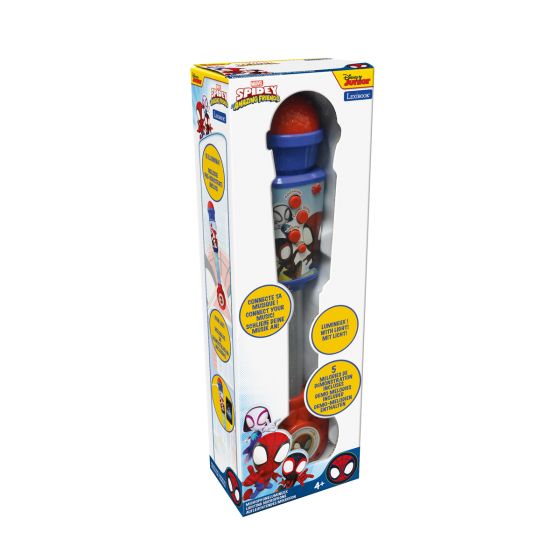 Spider-Man Lighting Microphone With Speaker