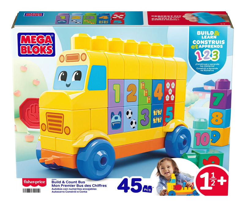 Mega Bloks Build & Count Bus - Image