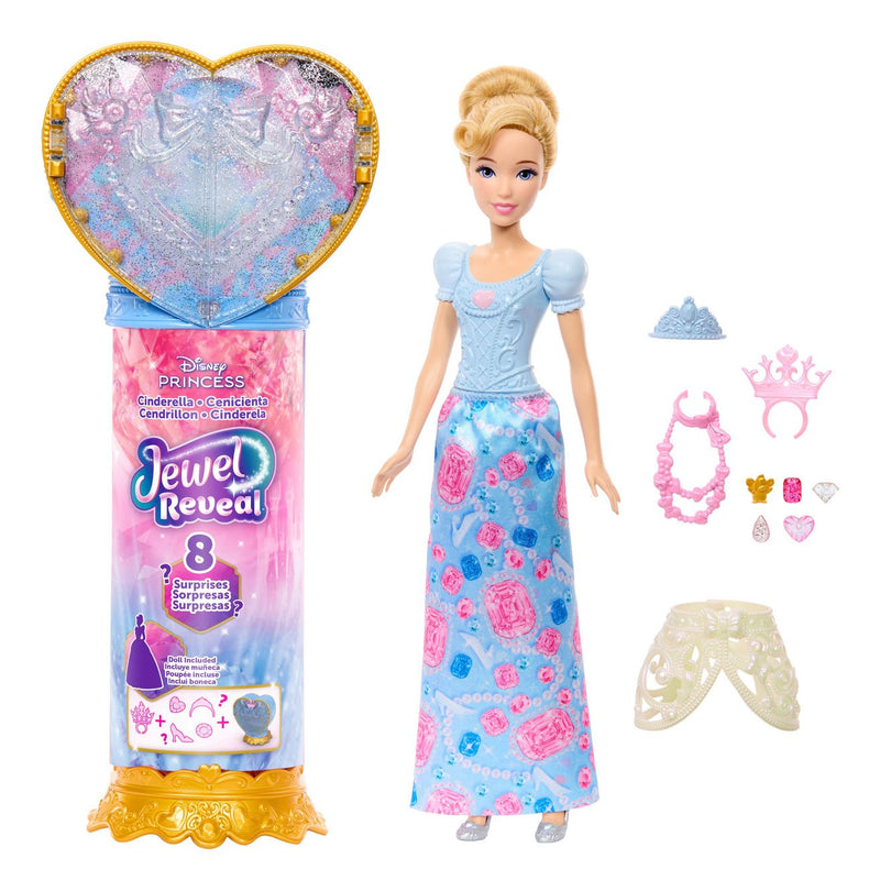 Disney Princess Jewel Reveal Cinderella Doll - Image