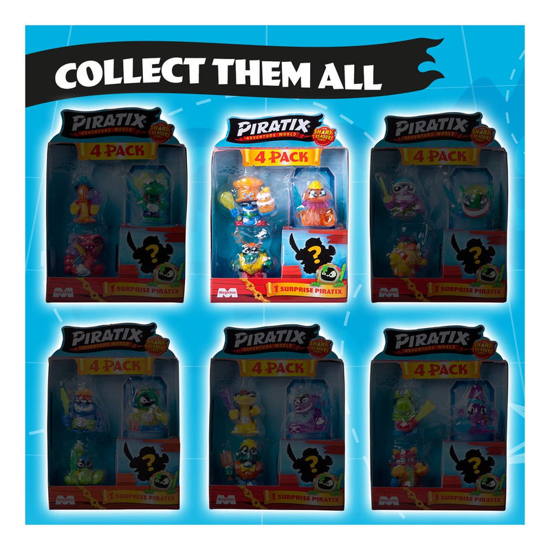 Piratix - Shark Treasure 4 Pack - Image