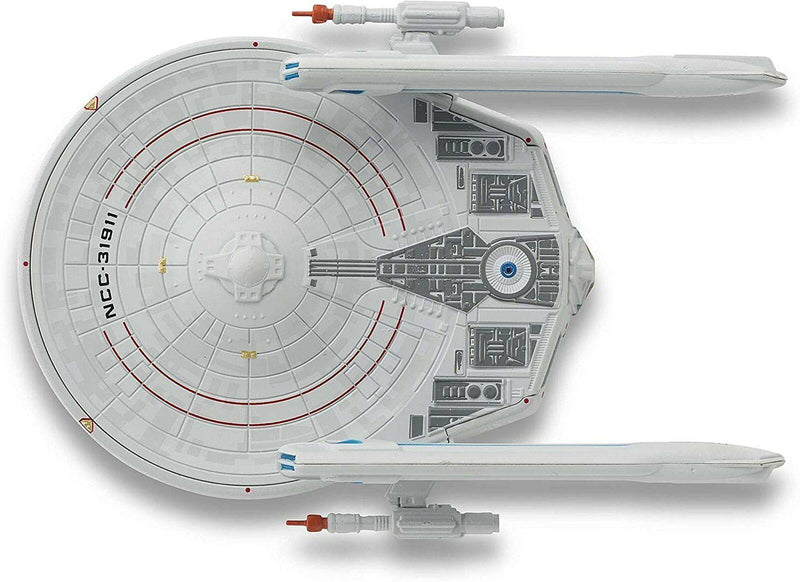 U.S.S Saratoga NCC-31911 Die-Cast Model (Eaglemoss / Star Trek), size reference