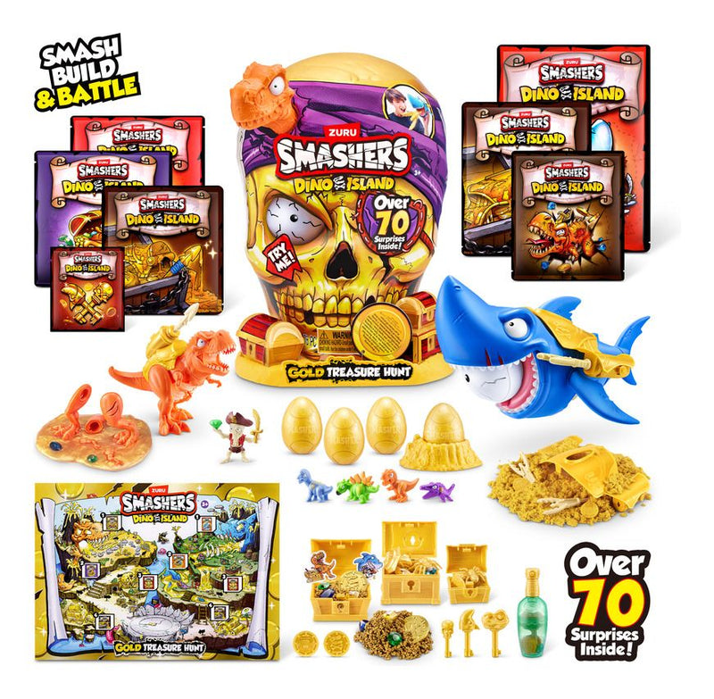 Smashers Dino Island S1 Gold Treasure Hunt - Image