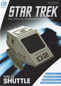 Type-15 Shuttlepod NCC-1701-D 02 Aldrin Shuttlecraft Diecast Model Ship (Eaglemoss / Star Trek), close-up detail