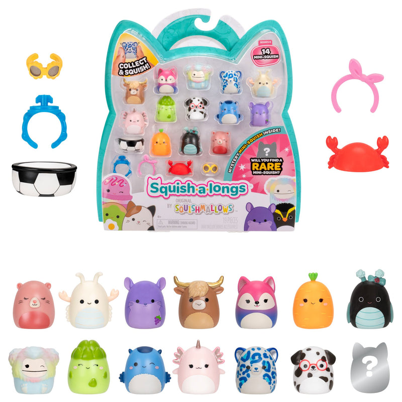 Squishalongs - 14 Pack (Style 2) W6