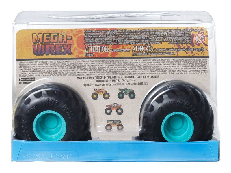 Hot Wheels Monster Trucks Oversized Mega Wrex Vehicle - Image