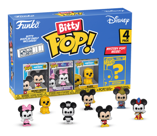 Bitty POP: Disney - Mickey 4 Pack