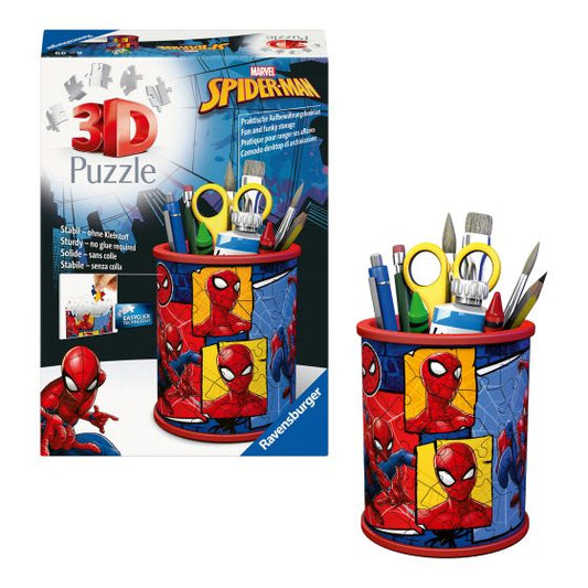 Spider-Man Pencil Holder 54 Piece 3D Puzzle