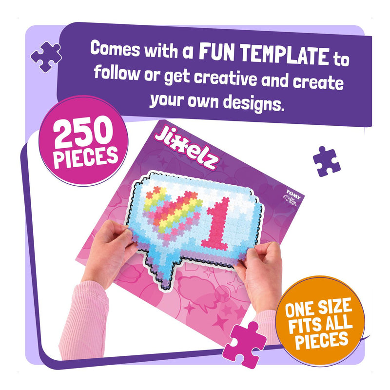 Jixelz Love Bubble Set 250 Pieces - Image