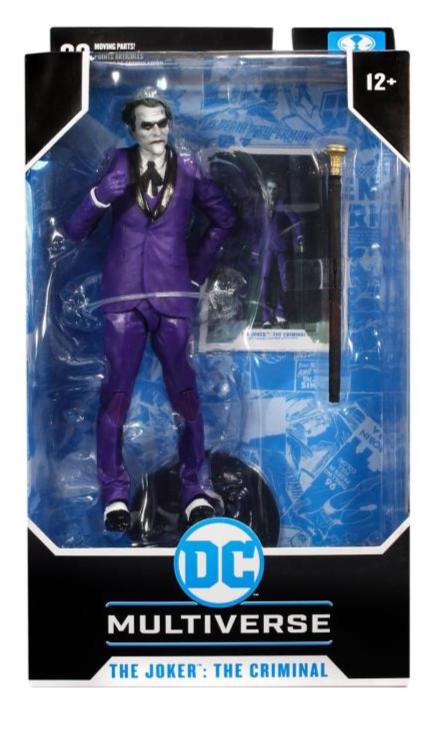 McFarlane DC Multiverse Batman Three Jokers The Joker (The Criminal) 7" Action Figure