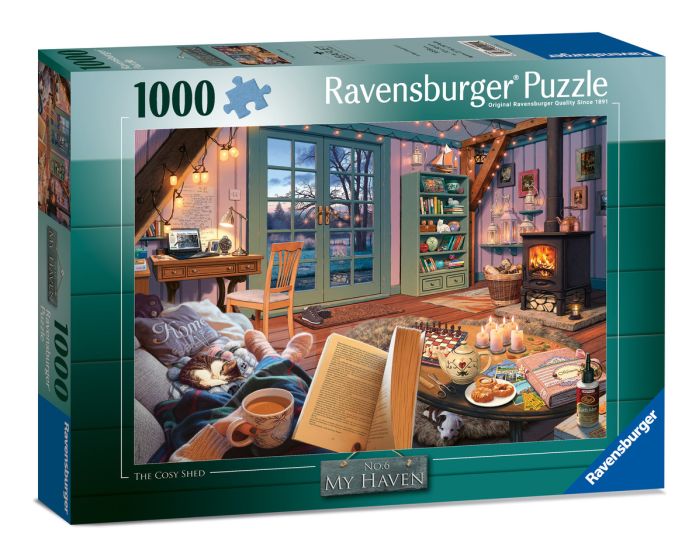 Country Cottage Collection Baker's Cottage 1000 Piece Jigsaw Puzzle