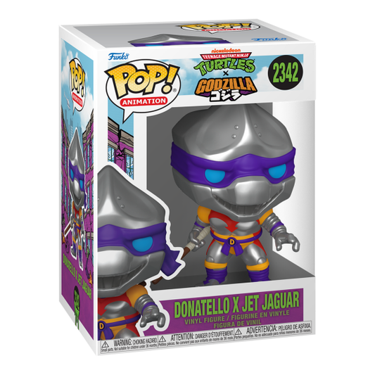 Pop! Vinyl - Godzilla x TMNT - Donatello x Jet Jaguar
