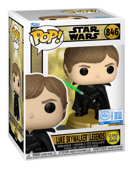 Star Wars Legends - Luke (Glow) Funko Pop! Vinyl Figure