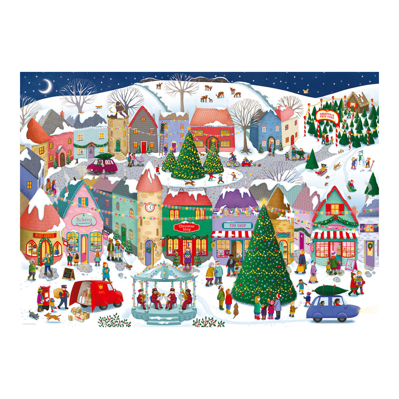 Christmas Town 1000 Piece Jigsaw Puzzle