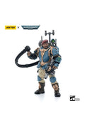 JoyToy Vox Operator (55th Kappic Eagles) Warhammer 40K 1/18 Scale Action Figure, side angle