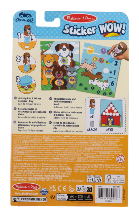 Melissa & Doug - Sticker Wow! Dog - Image