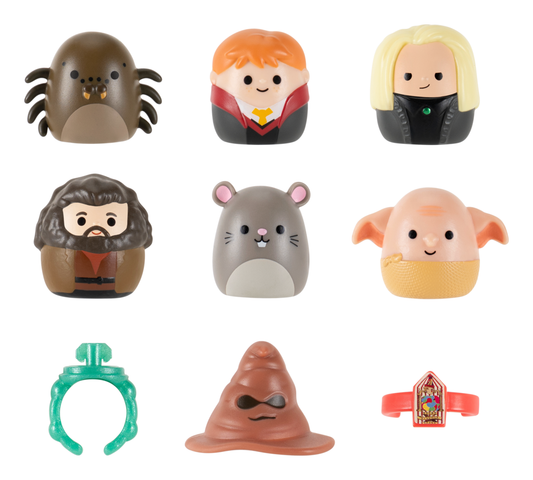 Squishalongs - Harry Potter 6 Fig Pack Style 2 W1 - Image