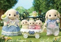 Sylvanian Families Flora Rabbit Family Toy Playset for Ages 3 and Up, alternate view