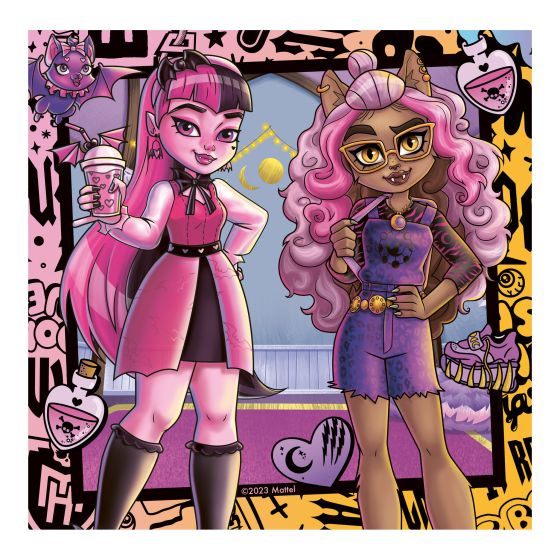 Monster High 3x49 Piece Jigsaw Puzzle