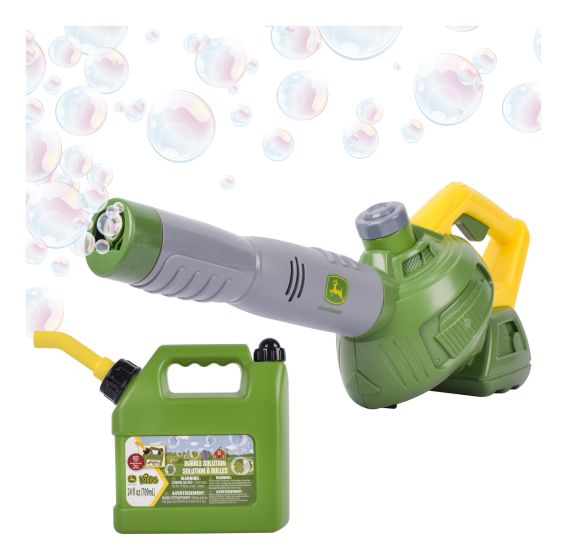 John Deere Bubble Leaf Blower & Refill Can