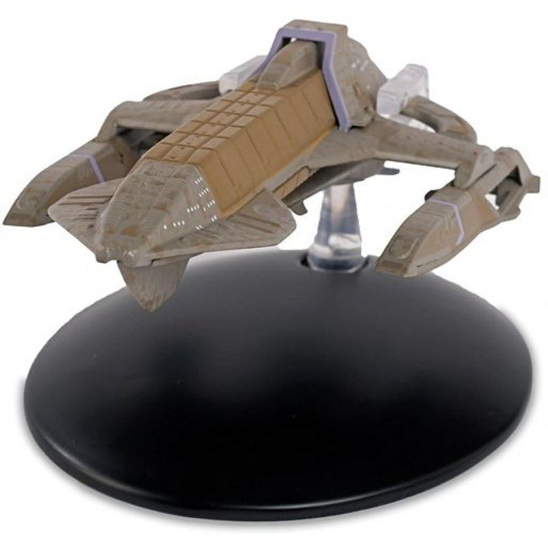 Karemma Starship DS9 Deep Space Nine Model Die Cast Ship STDC165 (Eaglemoss / Star Trek), side angle