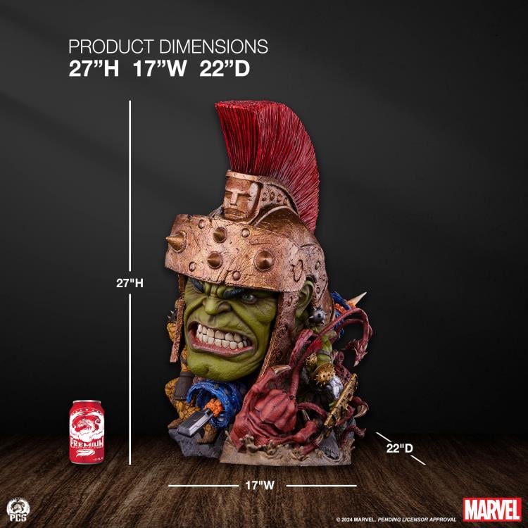 Marvel Planet Hulk Fine Art Bust