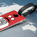 Personalised Dad You Are My Hero Luggage Tag