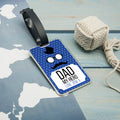 Personalised Dad You Are My Hero Luggage Tag
