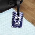 Personalised Dad You Are My Hero Luggage Tag