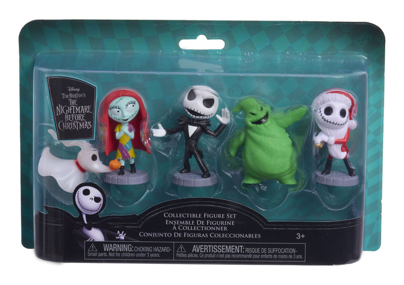 The Nightmare Before Xmas 5 Pack Collectible Figure Set - Image