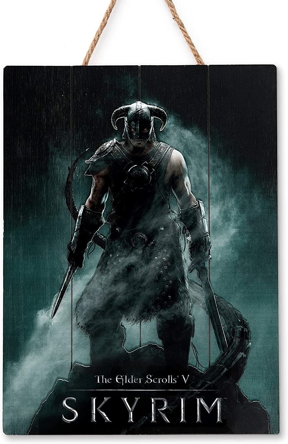 Doctor Collector Dragonborn Skyrim Woodart 3D Poster