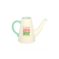 No Rain, No Flowers Ceramic Watering Can / Vase