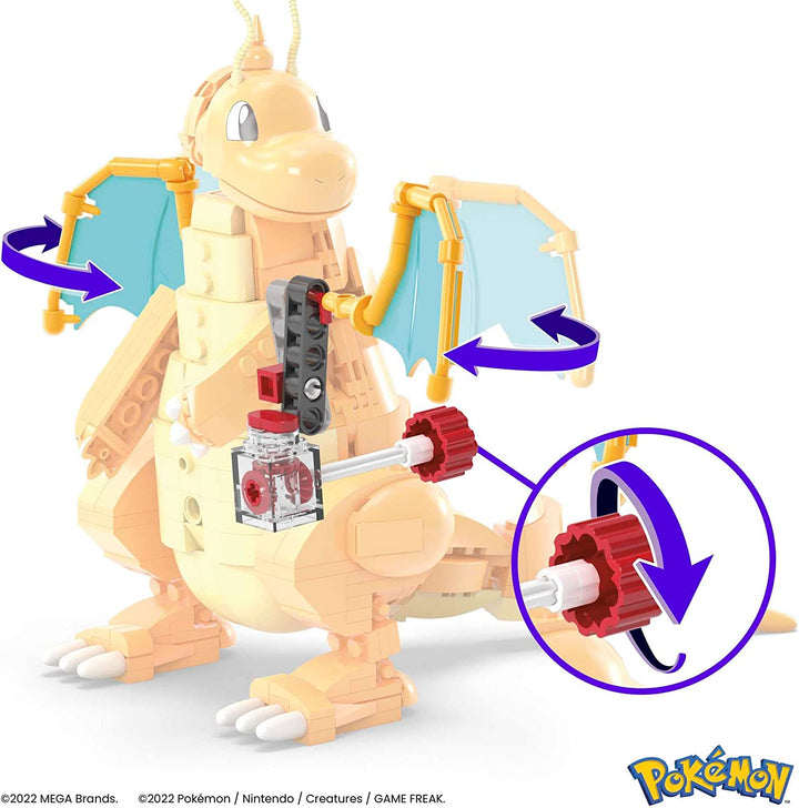 Mega Bloks Pokemon Dragonite Mega Construx Kit