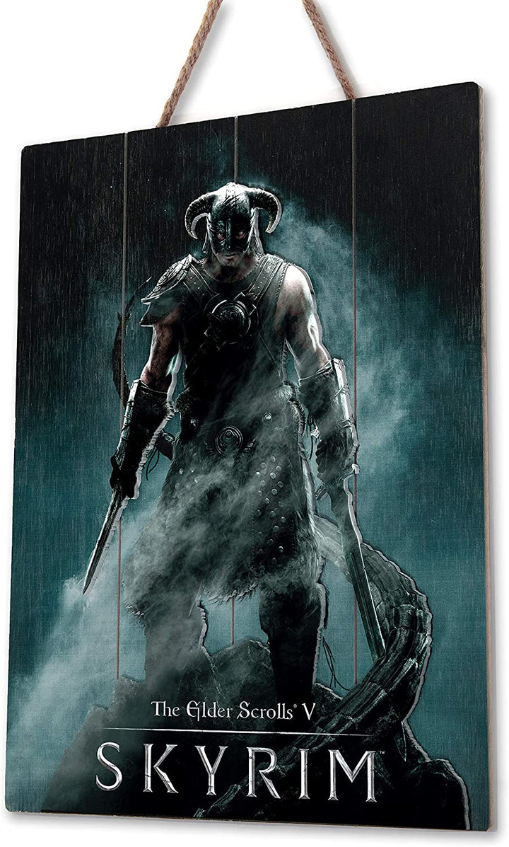 Doctor Collector Dragonborn Skyrim Woodart 3D Poster