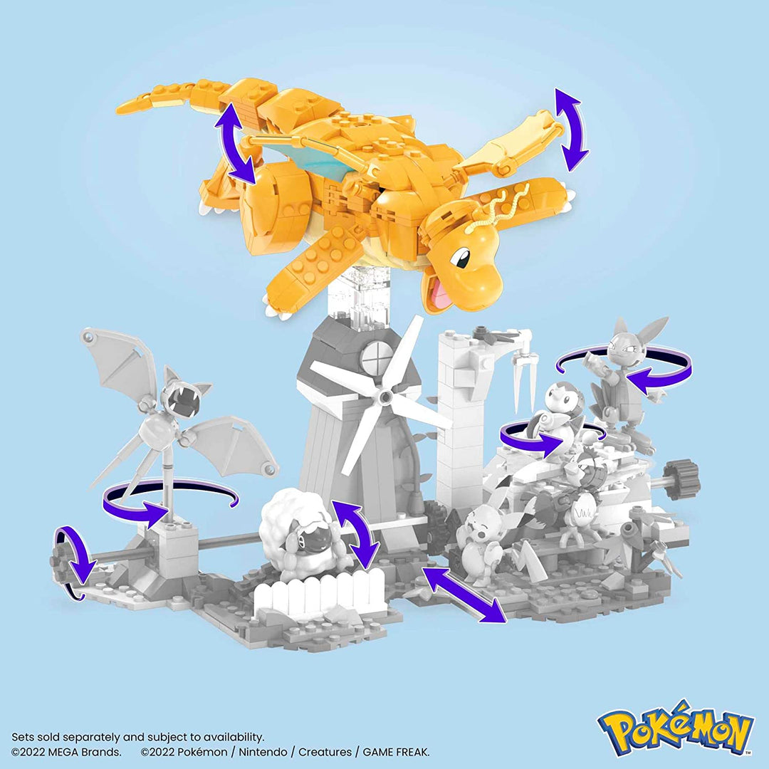 Mega Bloks Pokemon Dragonite Mega Construx Kit