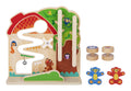 Wooden 2-in-1 Activity Ball Track - Image