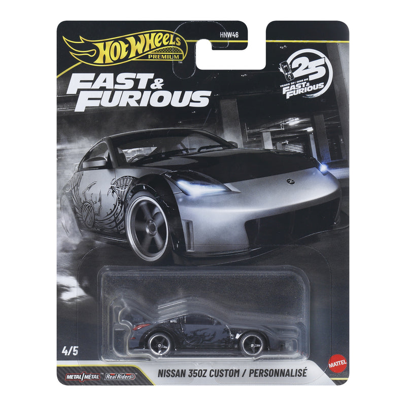 Hot Wheels Premium Fast & Furious: 2026 Mix 4 (Case of 10)