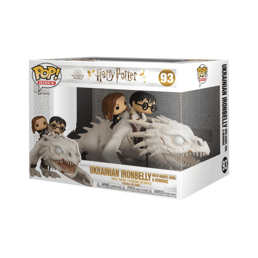 Ride - Harry Potter - Dragon with Harry, Ron & Hermione Funko Pop! Vinyl Figure