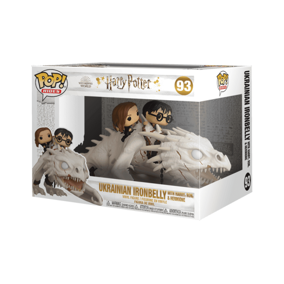 Ride - Harry Potter - Dragon with Harry, Ron & Hermione Funko Pop! Vinyl Figure