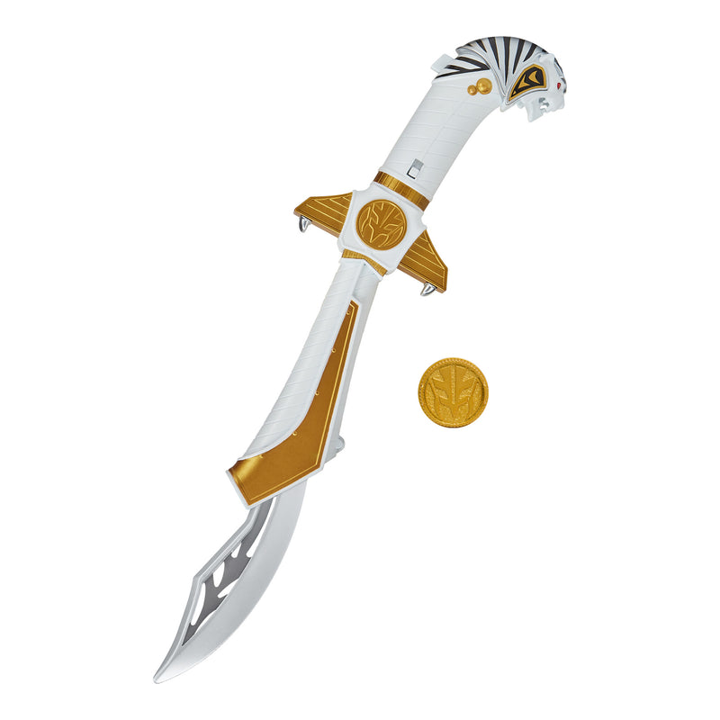 Mighty Morphin Power Rangers White Saba Sword