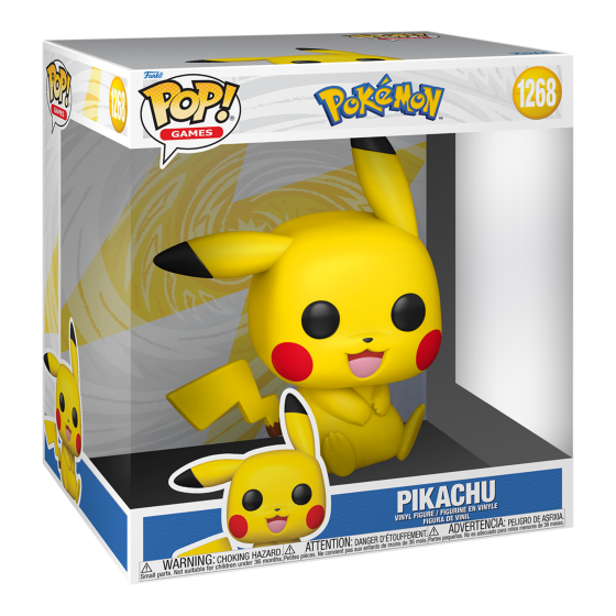 Pop! Jumbo - Pokemon- Pikachu (Sitting)