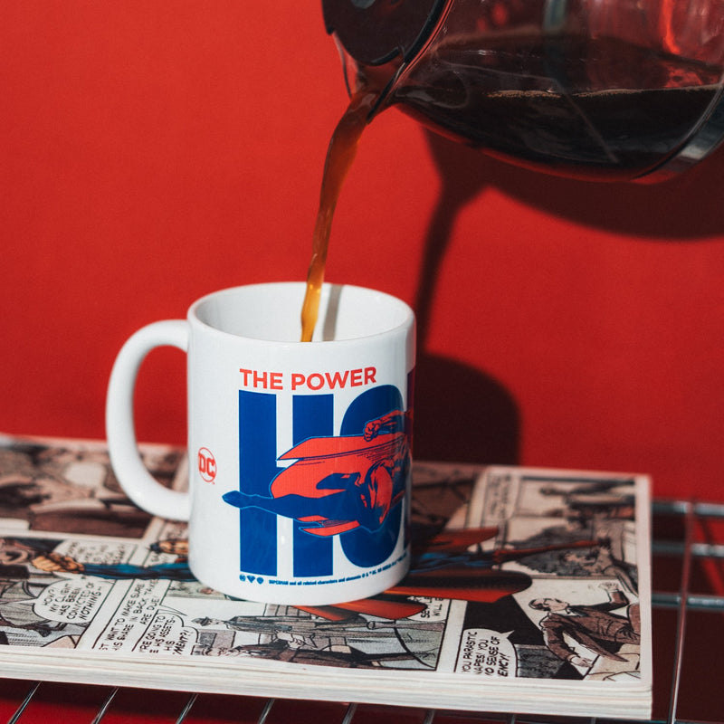 DC Comics Superman Mug design detail