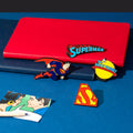 DC Comics Superman Set of 4 Pins side angle
