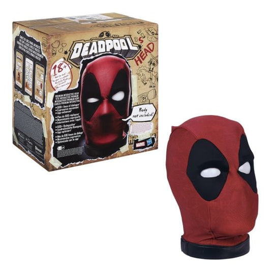 Marvel Legends Series Deadpool's Head Premium Interactive Collectible