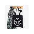 Pentagram Polycotton Tote Bag