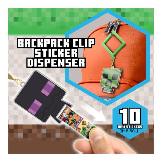 Sticki Rolls Minecraft Backpack Clip