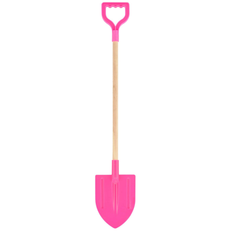 28" Wood Shaft Shield Spade Assorted - Image