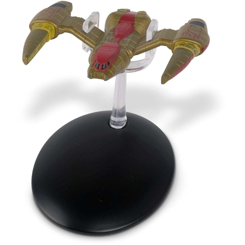 Irina's Racing Ship (Terrellian Racer) Model Die Cast Ship (Eaglemoss / Star Trek), close-up detail