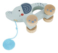 Wooden Pull Along Elephant - Image